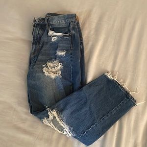 American Eagle 90s Boyfriend comfort stretch waistband size 6 short